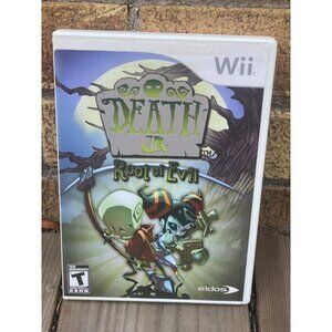 Death Jr. Root of Evil (Nintendo Wii, 2008) Complete With Manual Tested